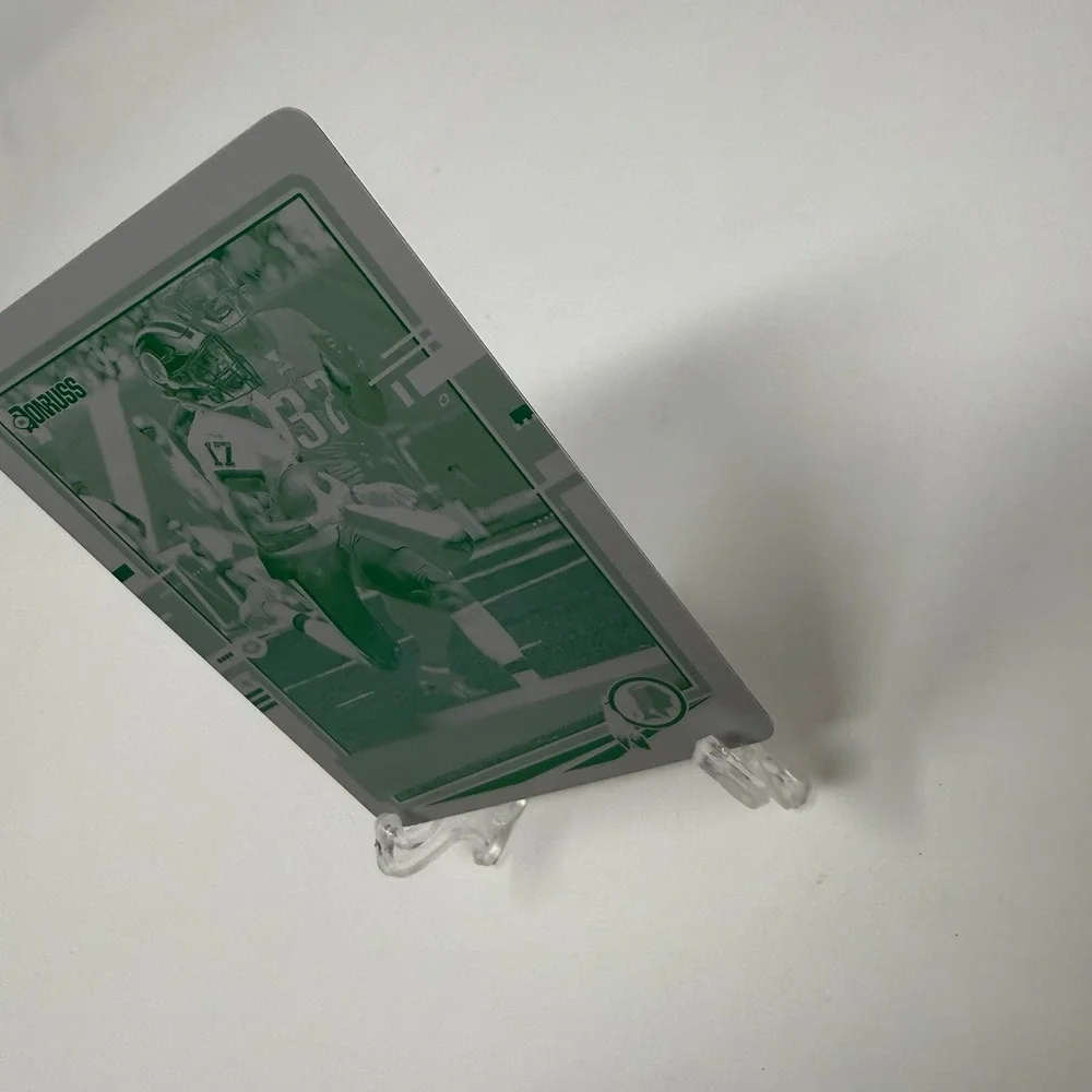 2020 Panini Donruss Terry McLaurin Printing Plate Yellow #241 1/1